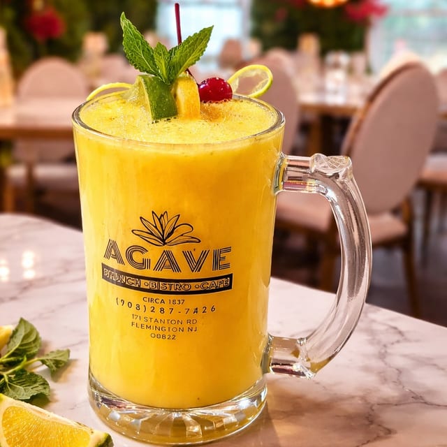 Tropical Mango Lemonade.