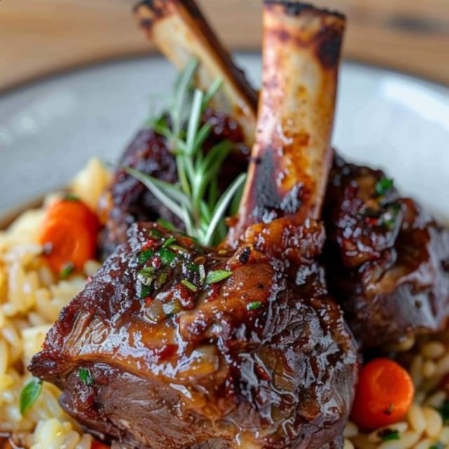 Pork Osso Bucco.