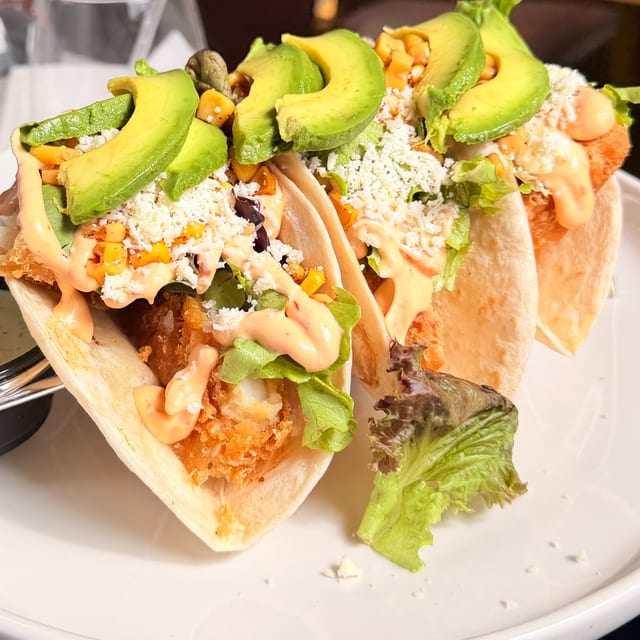 Avocado Fish Tacos.