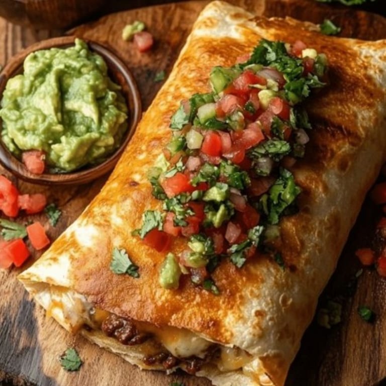 Indulge in Our Chimichanga