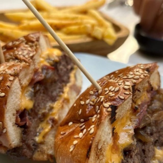 Kid's Burger and Fries.