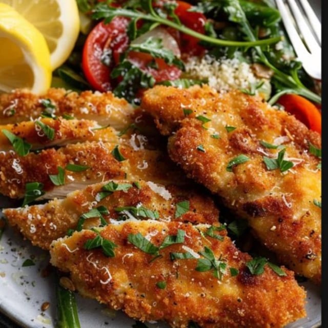 Chicken Milanese.