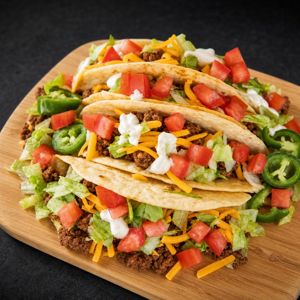 American Style Tacos.