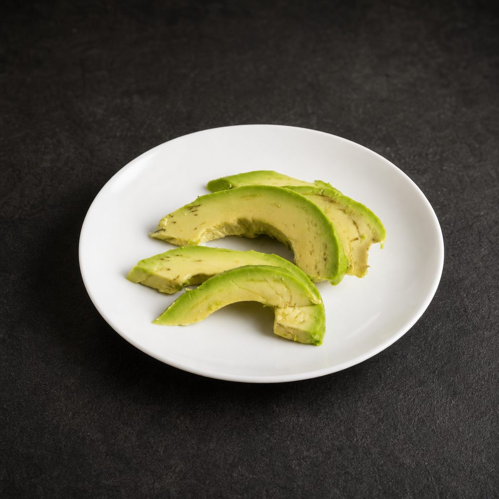 Slice of Avocado.