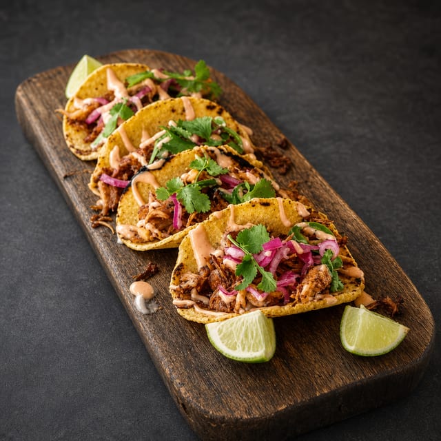 Tacos Campechanos.
