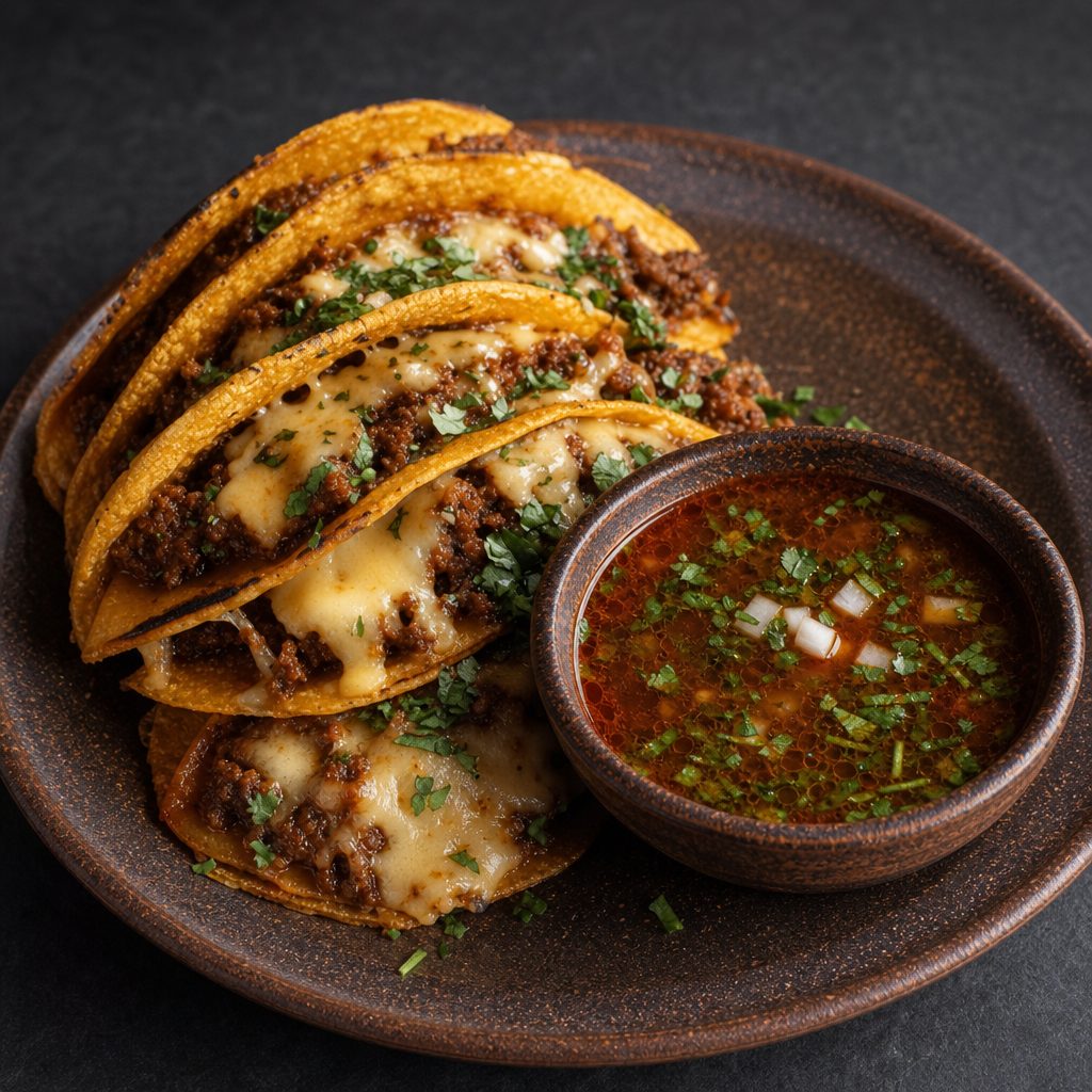 Birria Tacos.