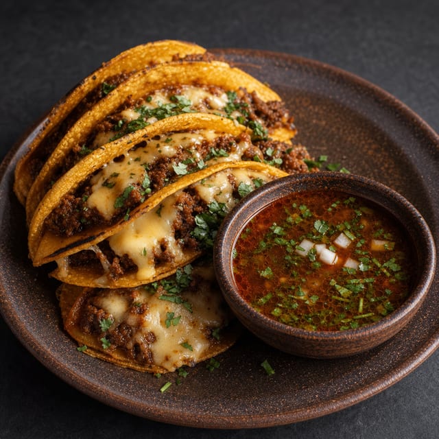 Birria Tacos.