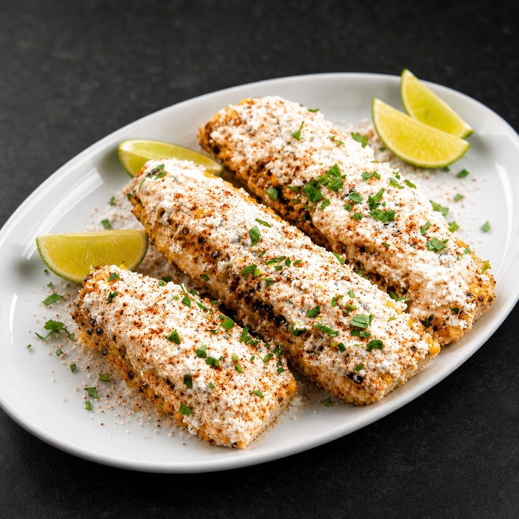 Street Corn On The Cob.