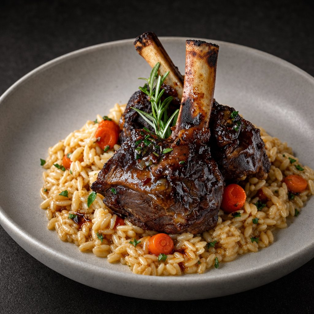 Pork Osso Bucco.