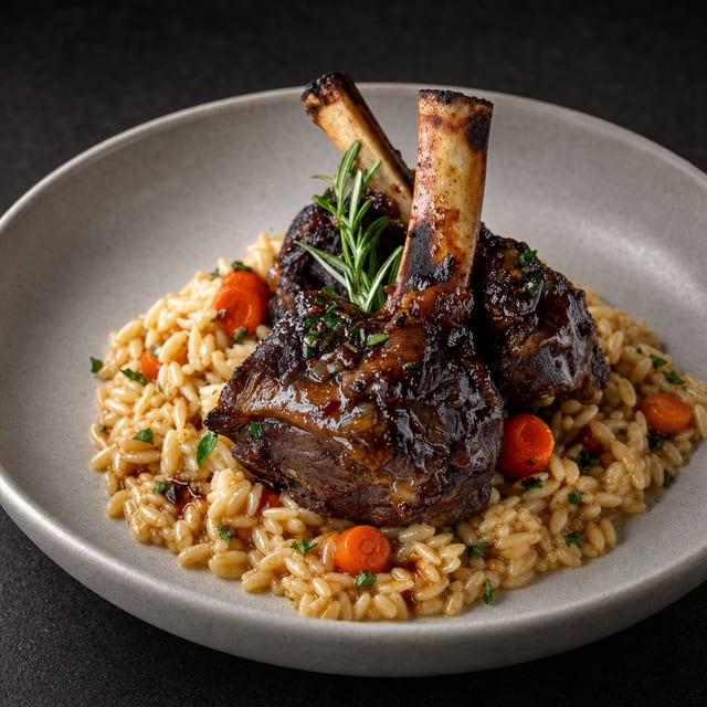 Pork Osso Bucco.