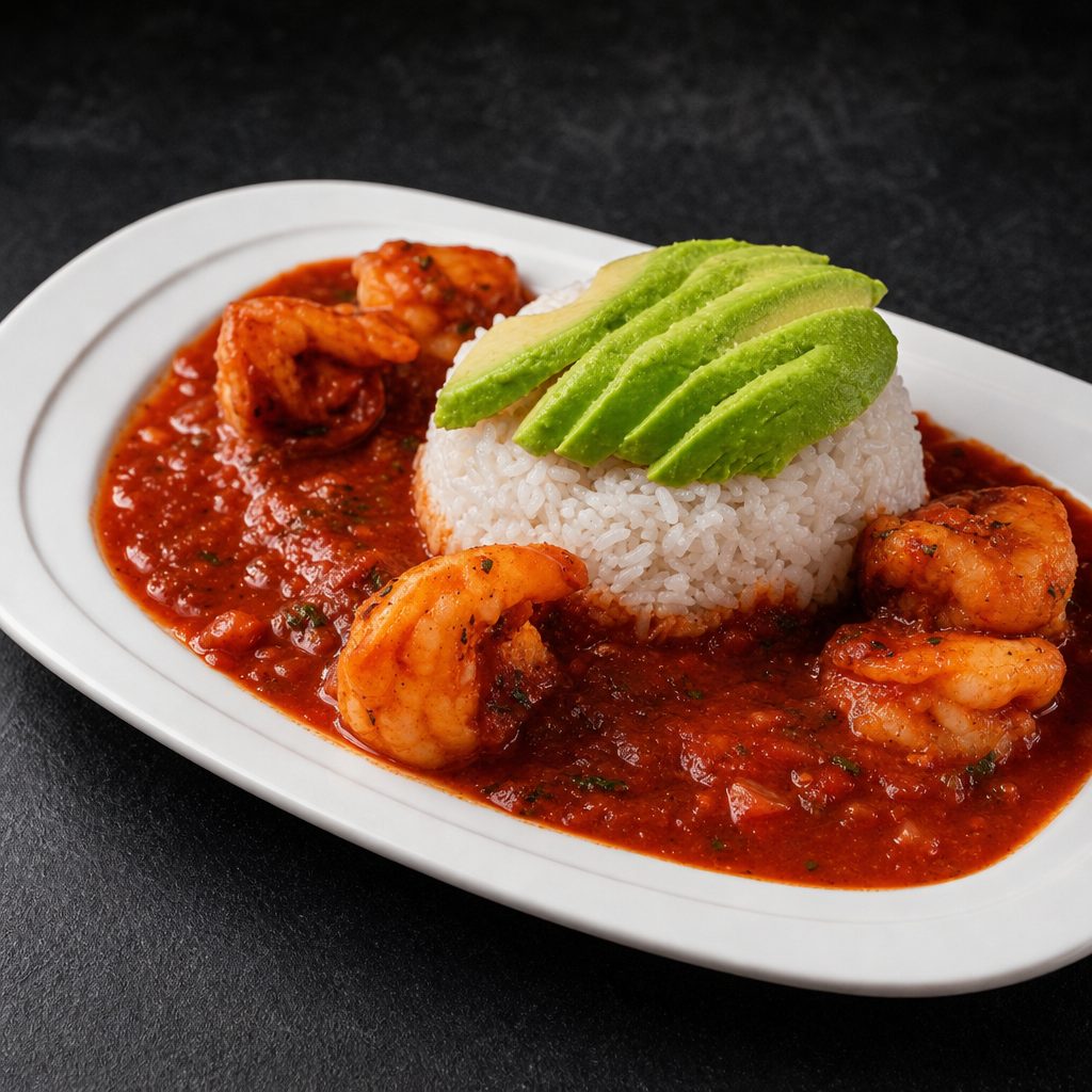 Shrimp Diablo.