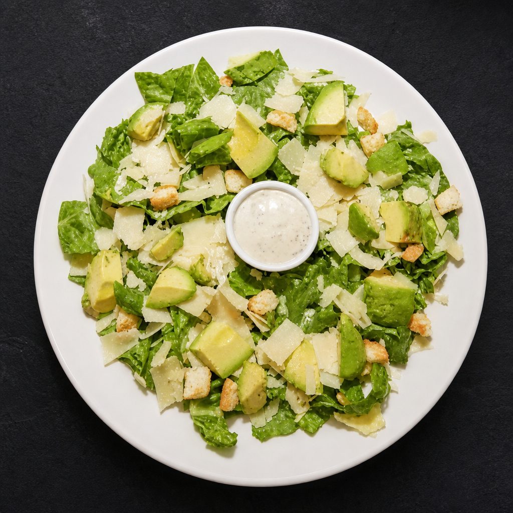 Avocado Caesar Salad.