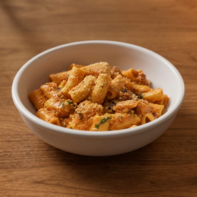 Rigatoni & Chorizo.
