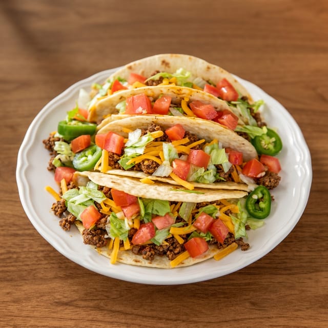 American Style Tacos.