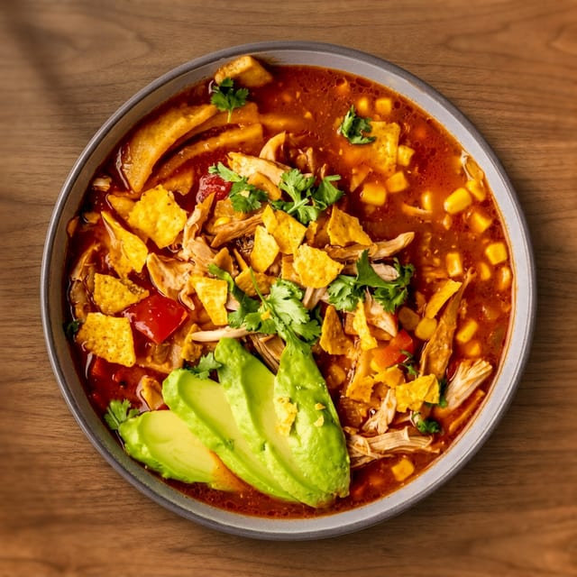 Tortilla Rosy's Soup.