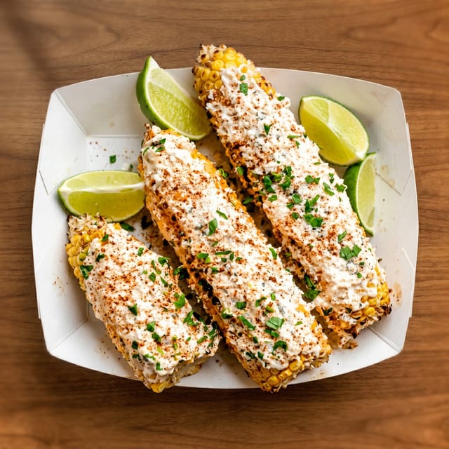 Street Corn On The Cob.