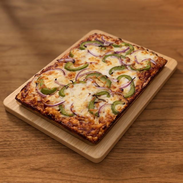 Louisiana Steak Cajun Pizza.