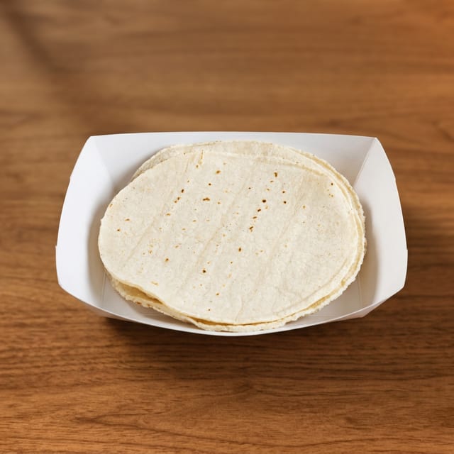 Tortila Corn or Flour.