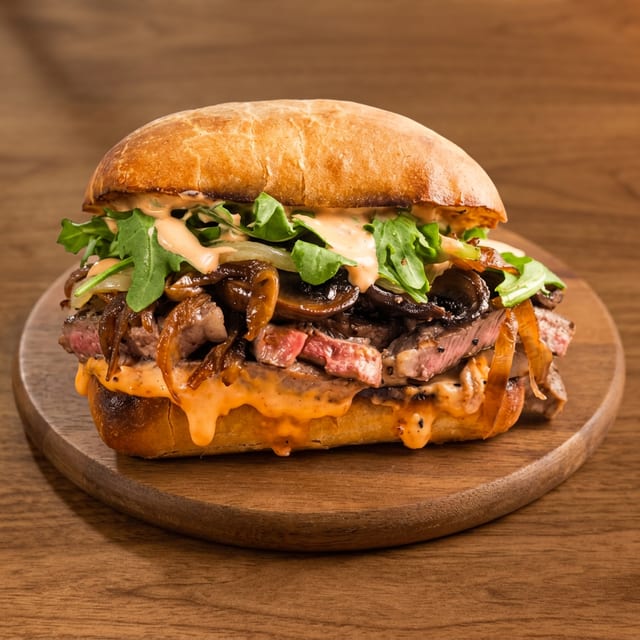 Fajita Cajun Sandwich.