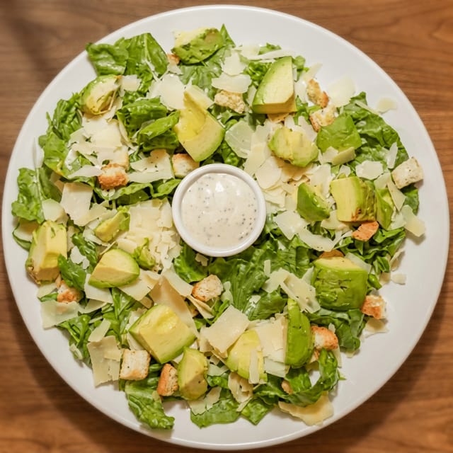 Avocado Caesar Salad.